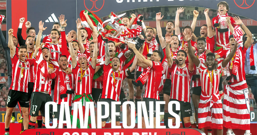 Athletic Club campeones de la Copa del Rey